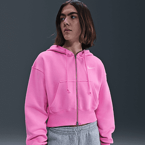 Толстовка NIKE W NSW PHNX FLC CROP FZ HDY
