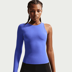 Футболка с длинным рукавом NIKE W NK DF ZENVY LS TOP CS