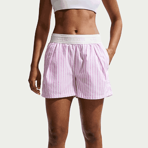 Шорты NIKE W NSW OFFLN WVN PPLN STRP SHRT