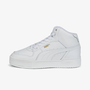 Кеды Puma CA Pro Mid White-Team Gold