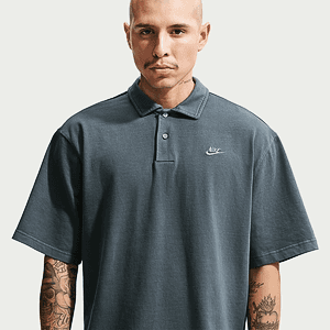 Поло NIKE M NK CLUB JERSEY POLO WASHED