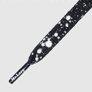 Шнурки Mr.Lacy Printies Cement Black/White