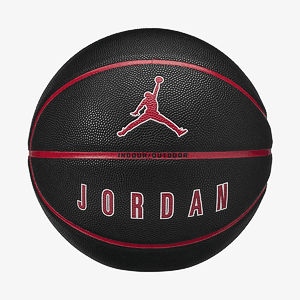Мяч баскетбольный JORDAN ULTIMATE 2.0 8P DEFLATED BLACK/FIRE RED/WHITE/FIRE RED 07