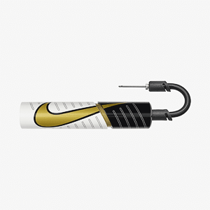 Насос NIKE ESSENTIAL BALL PUMP WHITE/METALLIC GOLD/BLACK NS