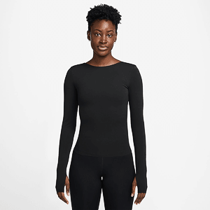 Футболка с длинным рукавом NIKE W NK ZENVY DF LS TOP NV