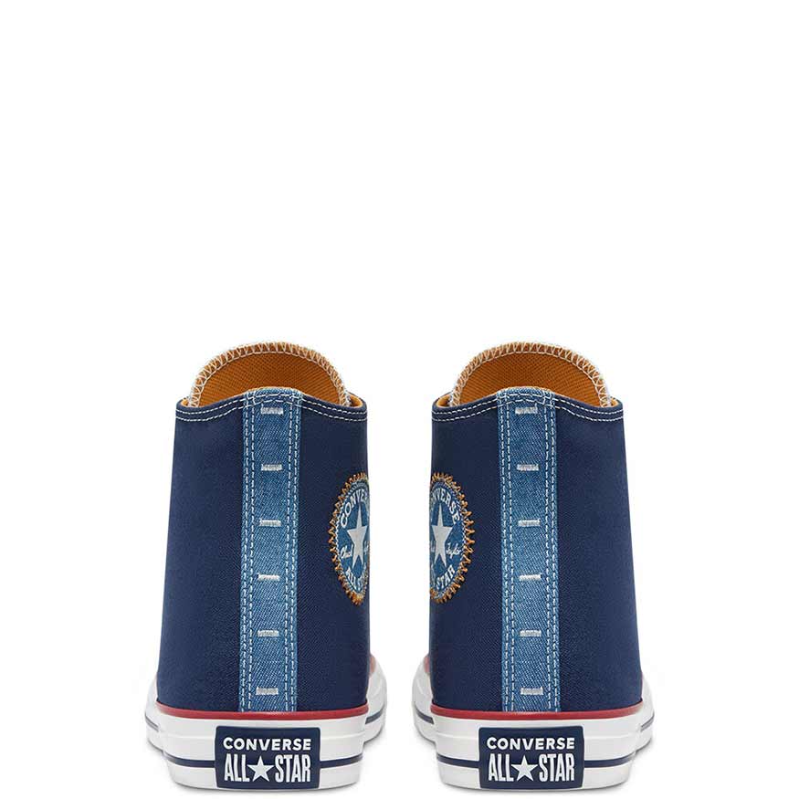 Кеды Converse CTAS HI MIDNIGHT NAVY/VINTAGE WHITE 171066C - купить в  Казахстане ᐉ All-Stars.kz. Официальный дилер в Республике Казахстан