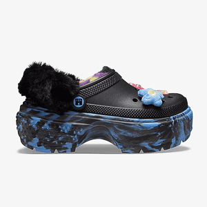 Клоги CROCS HAPPYSOCKSXCROCSSTOMPBUNDLE BLK/TL