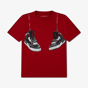 Футболка JORDAN JDB AJ3  SHOE STRINGS