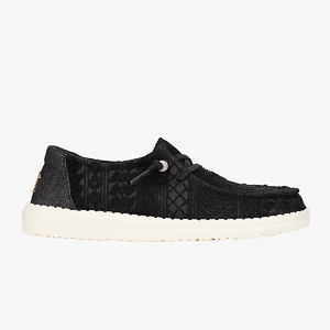 Кроссовки Hey Dude Wendy Crochet Lace Whi/Gld