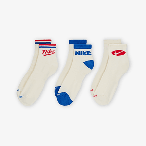 Носки NIKE U NK ED PLS ANKL 3P LFESTL 144