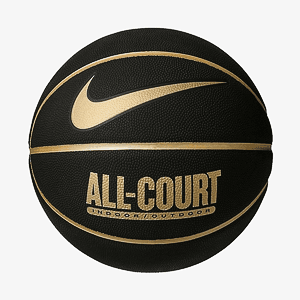 Мяч баскетбольный NIKE EVERYDAY ALL COURT 8P DEFLATED BLACK/METALLIC GOLD/BLACK/METALLIC GOLD 07