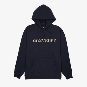 Толстовка Converse BRUSH STROKE CAMO HOODIE BLACK