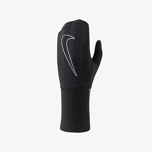 Перчатки для бега Nike TRANSFORM RUNNING GLOVES BLACK/BLACK/SILVER L