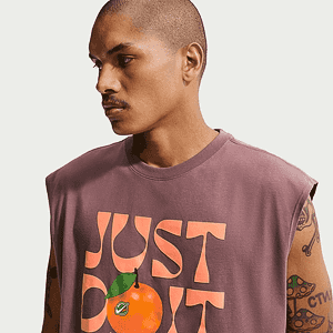 Футболка NIKE U NSW TEE LSE SLVLS ORANGE