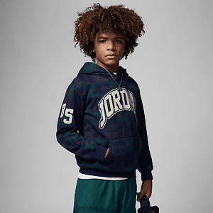 Толстовка Jordan Essentials PLAID Pullover Hoodie
