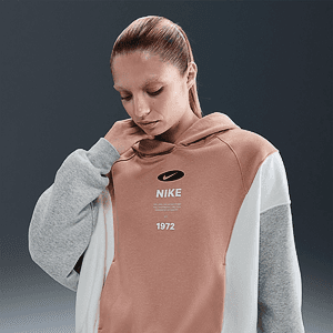 Толстовка NIKE W NSW PHNX FLC REMIX OOS HDY