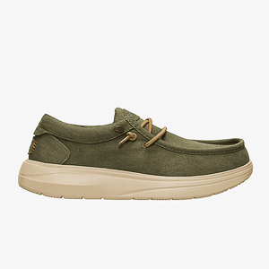 Кроссовки Hey Dude Wally COMF Worn Twill BBOG