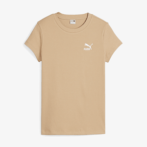 Футболка Puma CLASSICS Ribbed Slim Tee Prairie Tan
