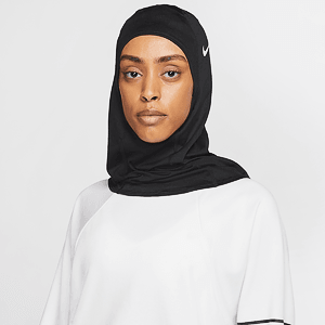 Хиджаб NIKE PRO HIJAB 2.0 BLACK/WHITE XS/S