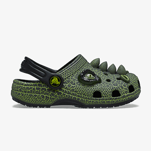 Клоги Crocs CLASSIC  IAM  SCARY  DINO CLOG T BLK