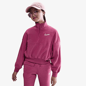 Футболка с длинным рукавом NIKE G NSW FLC LS TOP 2 COZY