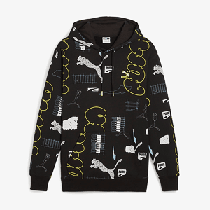 Толстовка Puma CLASSICS BRAND LOVE AOP Hoodie TR PUMA B