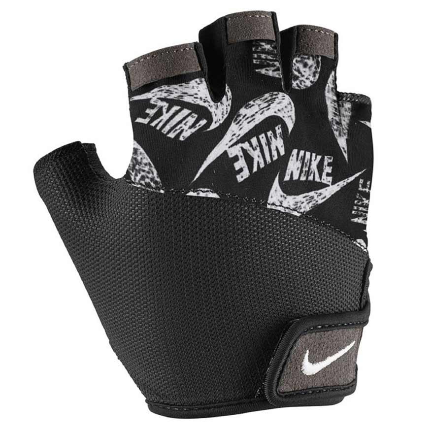 Перчатки для тренинга Nike PRINTED GYM ELEMENTAL FITNESS GLOVES BLACK/BLACK/WHITE L