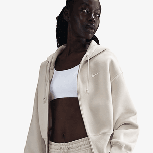 Толстовка NIKE W NSW PHNX FLC LSE CROP FZ HDY