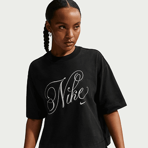 Футболка NIKE W NSW SS TEE BOXY SCRIPT
