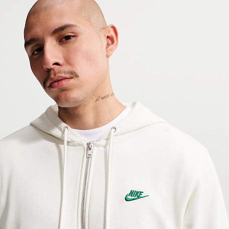 Толстовка NIKE M NK CLUB FT FZ HDY FUTBOL
