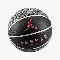 Мяч баскетбольный JORDAN PLAYGROUND 2.0 8P DEFLATED WOLF GREY/BLACK/WHITE/VARSITY RED 07