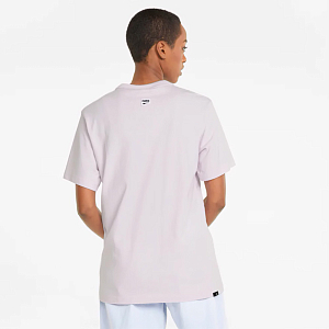 Футболка PUMA Downtown Relaxed Graphic Tee Lavender Fo