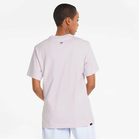 Футболка PUMA Downtown Relaxed Graphic Tee Lavender Fo