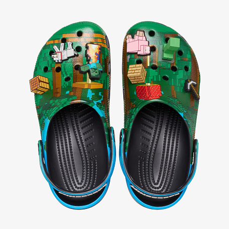 Клоги Crocs MINECRAFT CLS CLG MLT