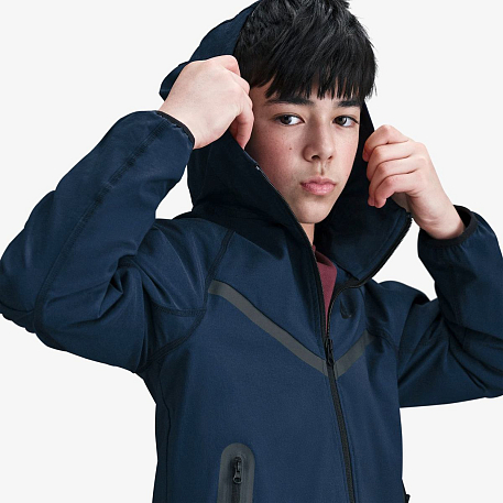 Толстовка NIKE B NSW TCH WVN FZ JKT - PD