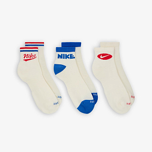 Носки NIKE U NK ED PLS ANKL 3P LFESTL 144