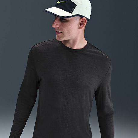 Футболка с длинным рукавом NIKE M NK DFADV RUN WOOL LS