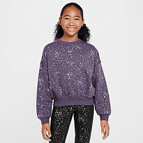 Толстовка NIKE G NSW CLUB FLC BXY CRW SHNE