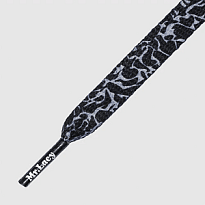 Шнурки Mr.Lacy Printies Elephant Black/Grey