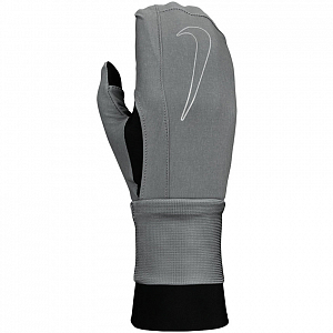 Перчатки для бега Nike TRANSFORM RUNNING GLOVES SMOKE GREY/BLACK/SILVER L
