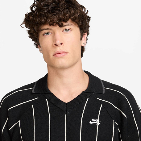 Поло NIKE U NK SB STRP SS POLO SWEATER