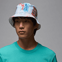 Панама JORDAN U J APEX BUCKET FLAMINGO AOP