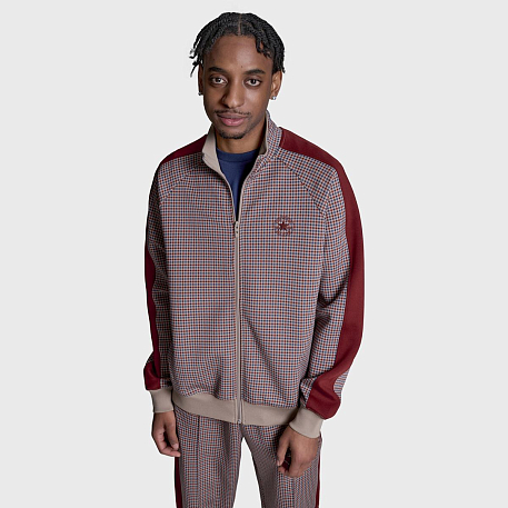 Толстовка CONVERSE MENS JACKET RETRO CHUCK TRACK JACKET AOP KNIT