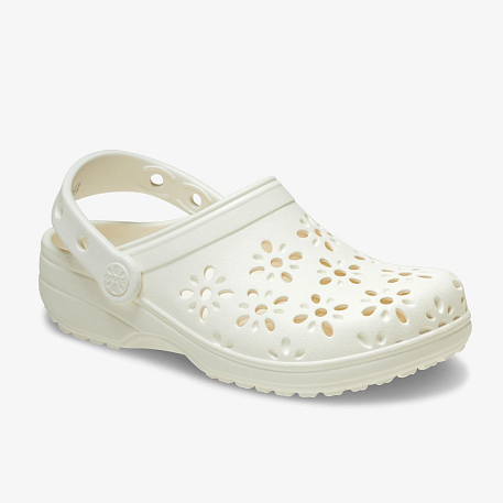 Клоги CROCS Classic  Floral  Cut  Out Clog Chk