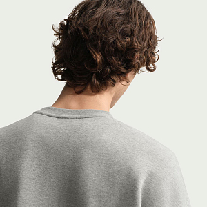 Футболка с длинным рукавом NIKE M NK CLUB FT OS CREW