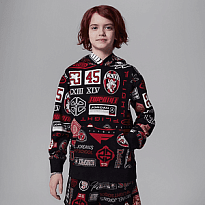 Толстовка JORDAN JDB MJ ESSENTIALS AOP PO / JDB MJ ESSENTIALS AOP PO