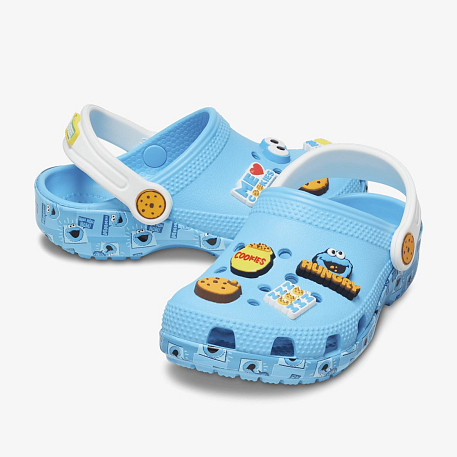 Клоги Crocs Cookie Monster Cls Clg T Ebl