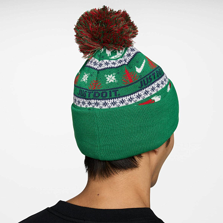 Шапка NIKE U NK PEAK BEANIE SC HOL25 L