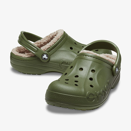 Клоги CROCS Baya Lined Clog Agr/Mlti