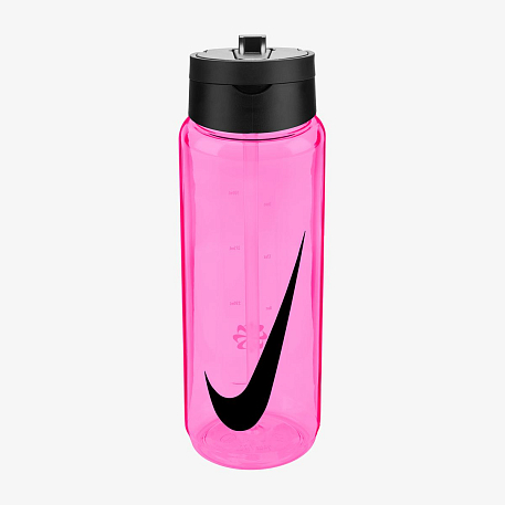 Бутылка NIKE TR RENEW RECHARGE STRAW BOTTLE 24 OZ PINK SPELL/BLACK/BLACK 24OZ